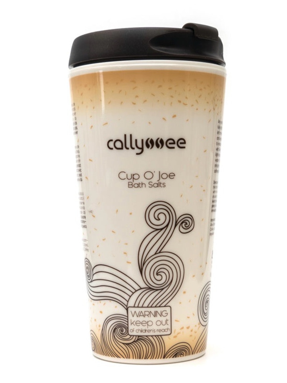 NEW Callyssee Cup O' Joe Bath Salts 20 oz / 565 g